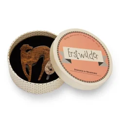 Erstwilder Autumnal Symphony Greyhound Brooch^ Brooches