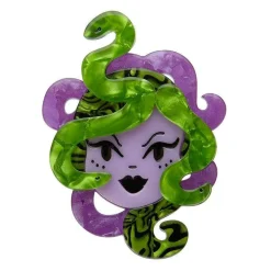 Erstwilder Avert Thy Gaze Brooch^ Brooches