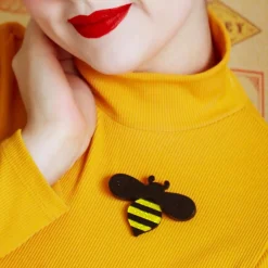 Erstwilder Babette Bee Brooch^ Necklaces