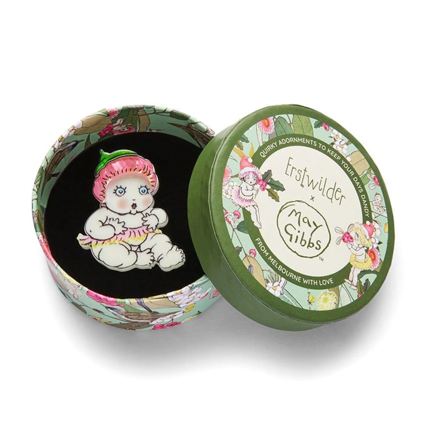Erstwilder Baby Blossom Mini Brooch^ Brooches