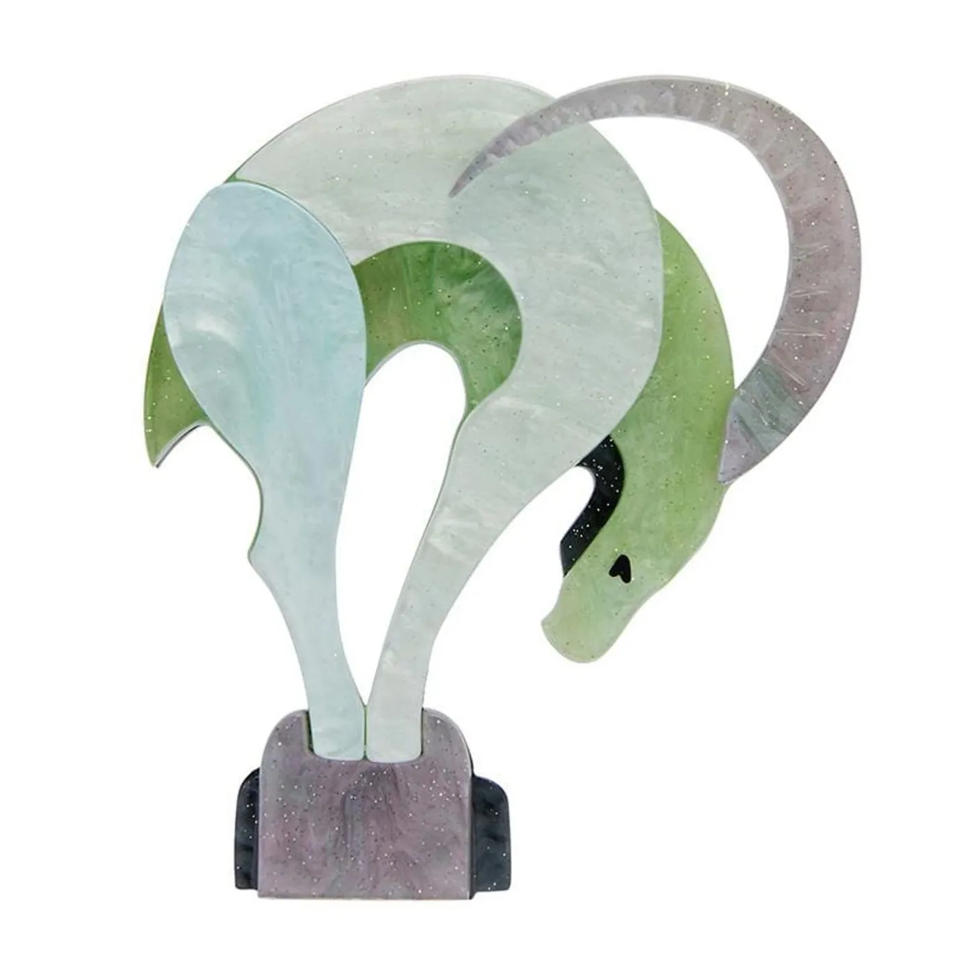 Erstwilder Balancing Act Ibex Brooch^ Brooches
