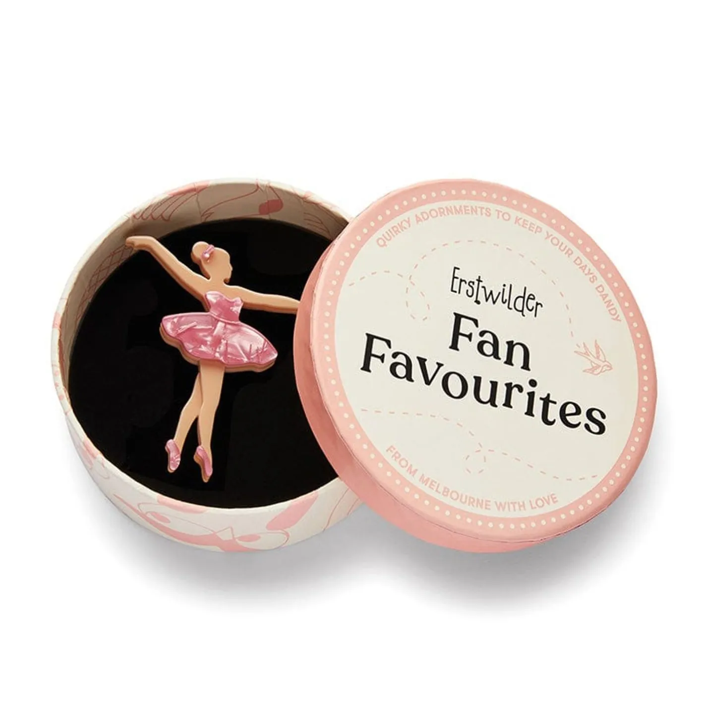 Erstwilder Ballet Russes Brooch^ Brooches