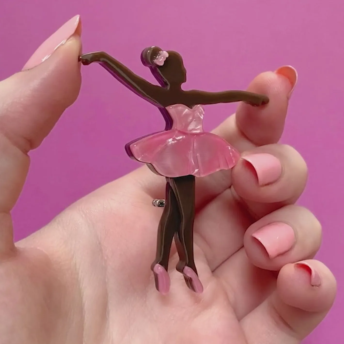 Erstwilder Ballet Russes Brooch^ Brooches