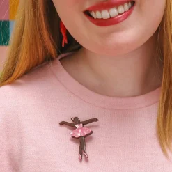 Erstwilder Ballet Russes Brooch^ Brooches
