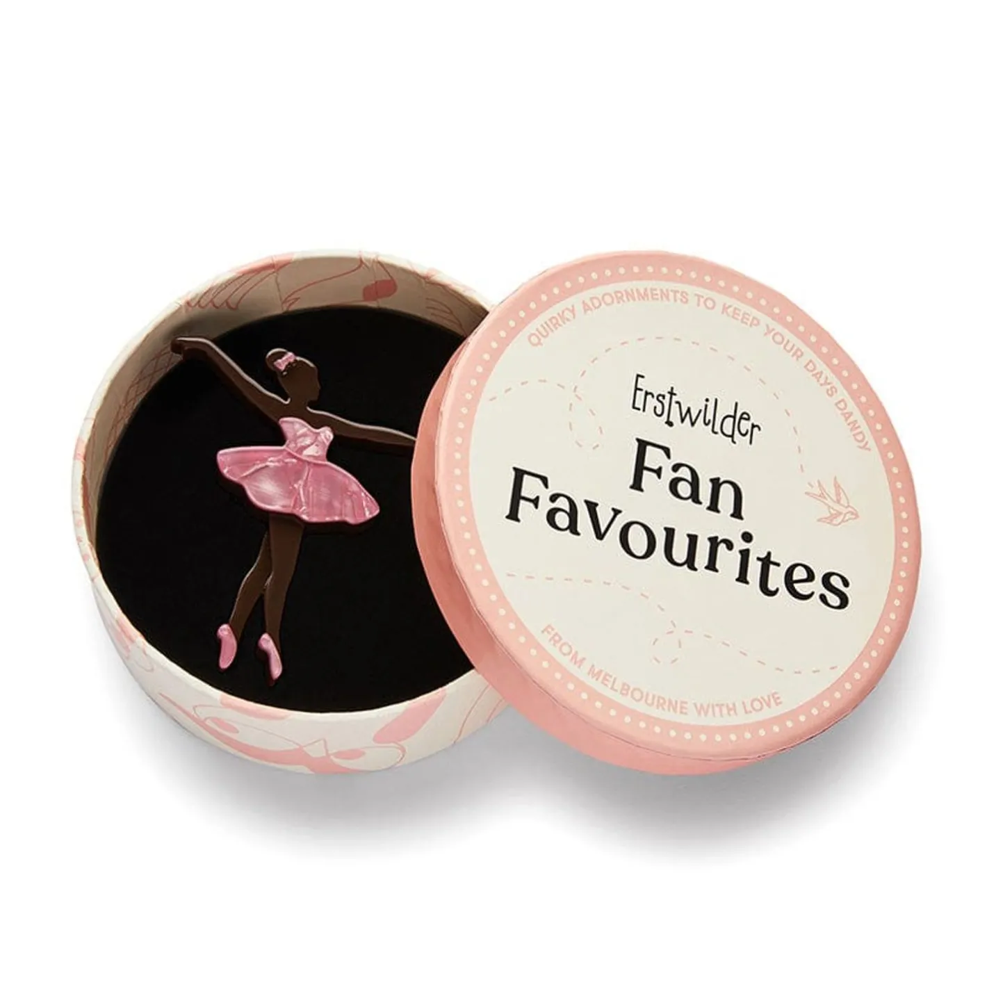 Erstwilder Ballet Russes Brooch^ Brooches