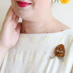 Erstwilder Banksia Man Brooch^ Brooches