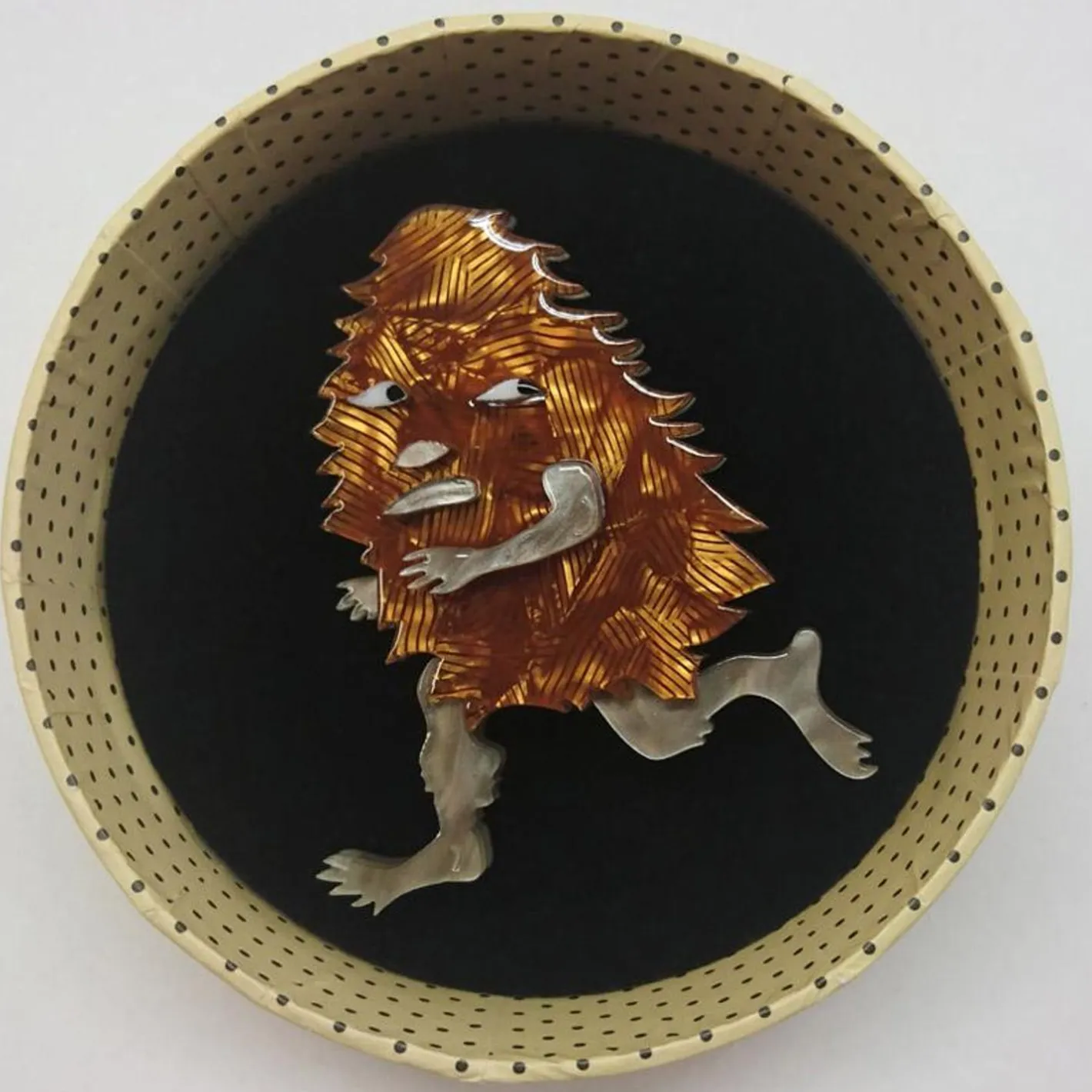 Erstwilder Banksia Man Brooch^ Brooches