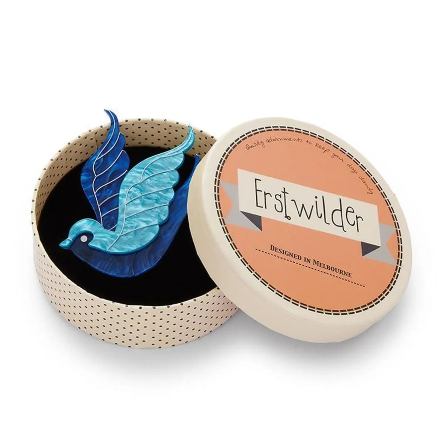 Erstwilder Barbarella'S Bird Brooch^ Brooches
