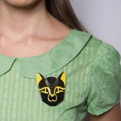Erstwilder Bast From The Past Cat Brooch^ Brooches