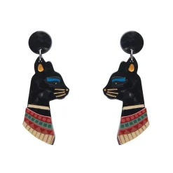 Erstwilder Bastet The Protector Drop Earrings^ Earrings