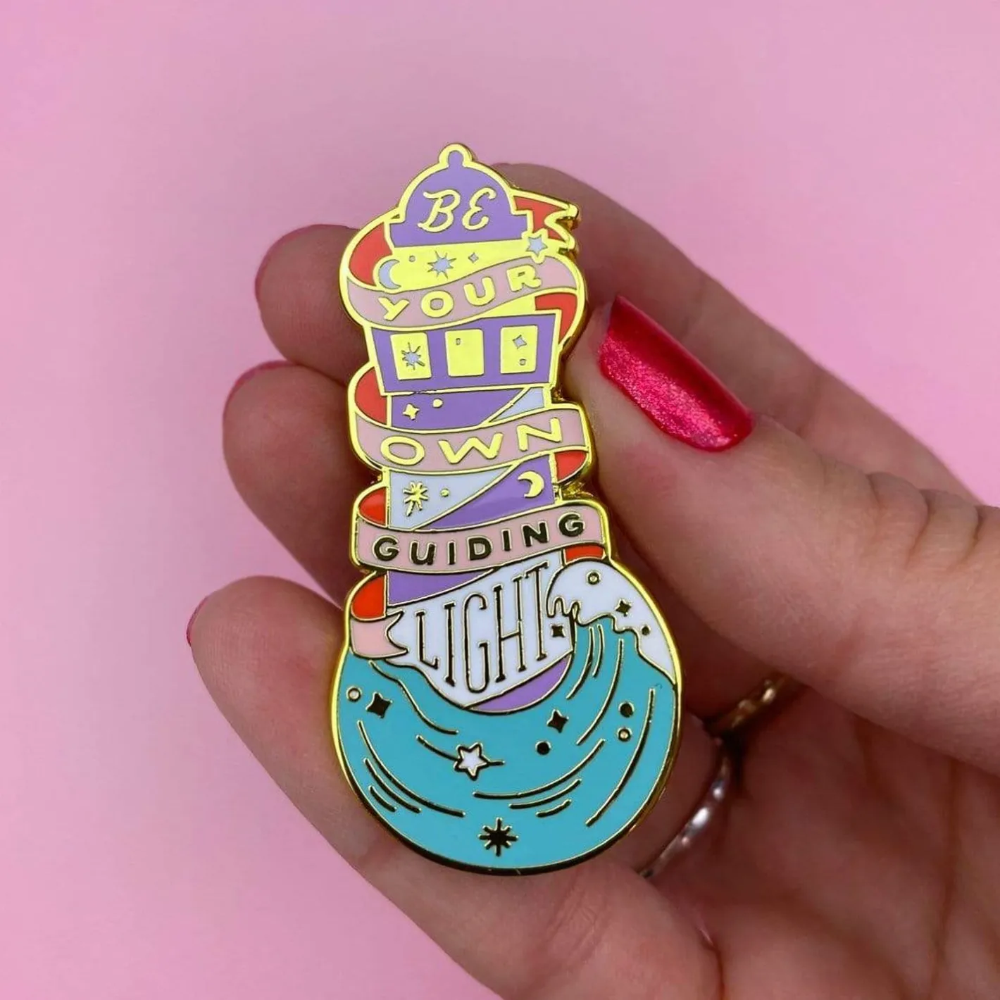 Erstwilder Be Your Own Guiding Light Enamel Pin^ Enamel Pins
