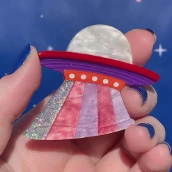 Erstwilder Beam Me Up Brooch^ Brooches