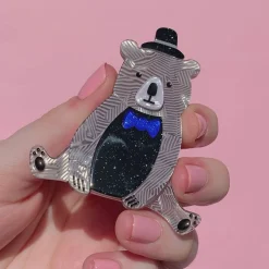 Erstwilder Bear With Me Brooch^ Brooches