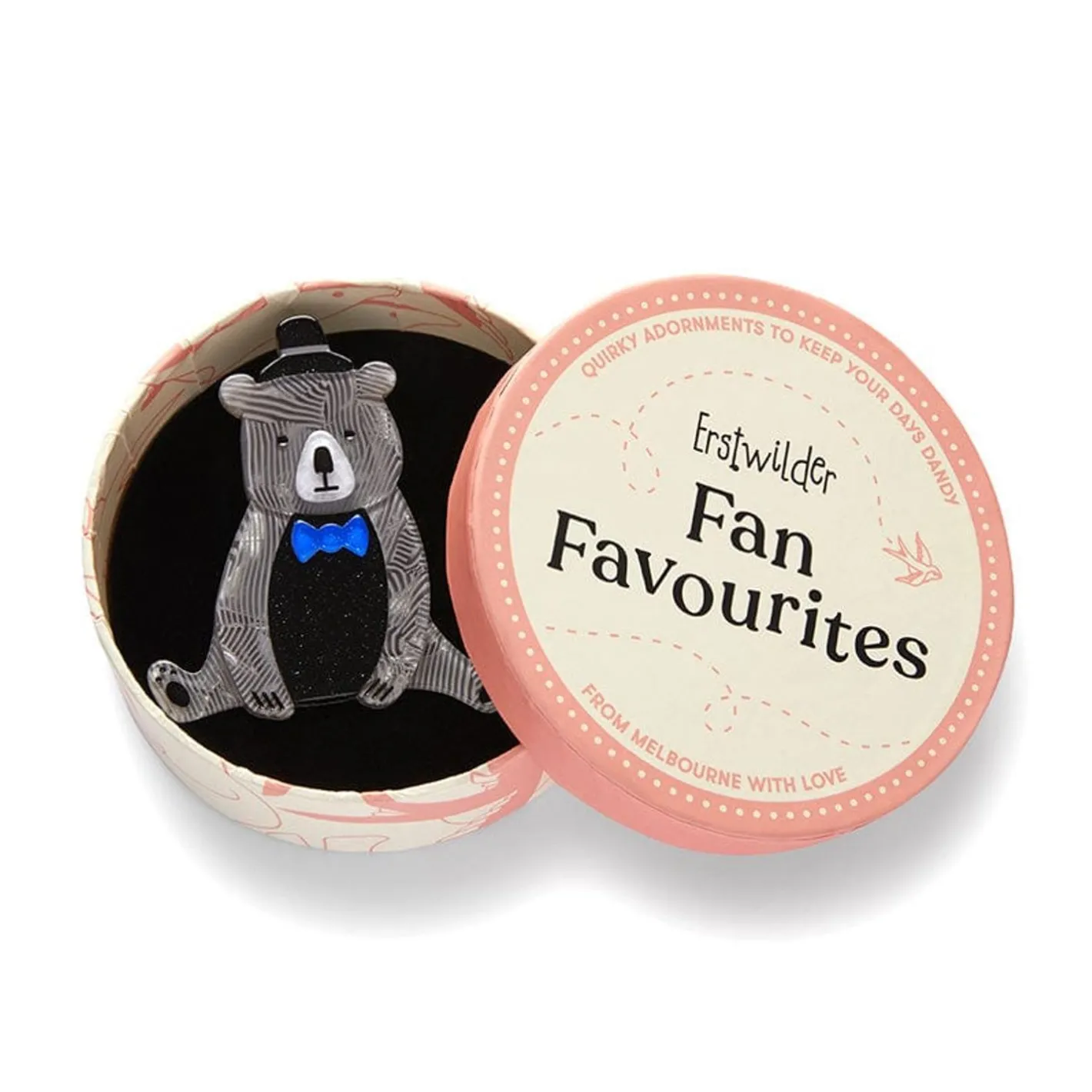 Erstwilder Bear With Me Brooch^ Brooches