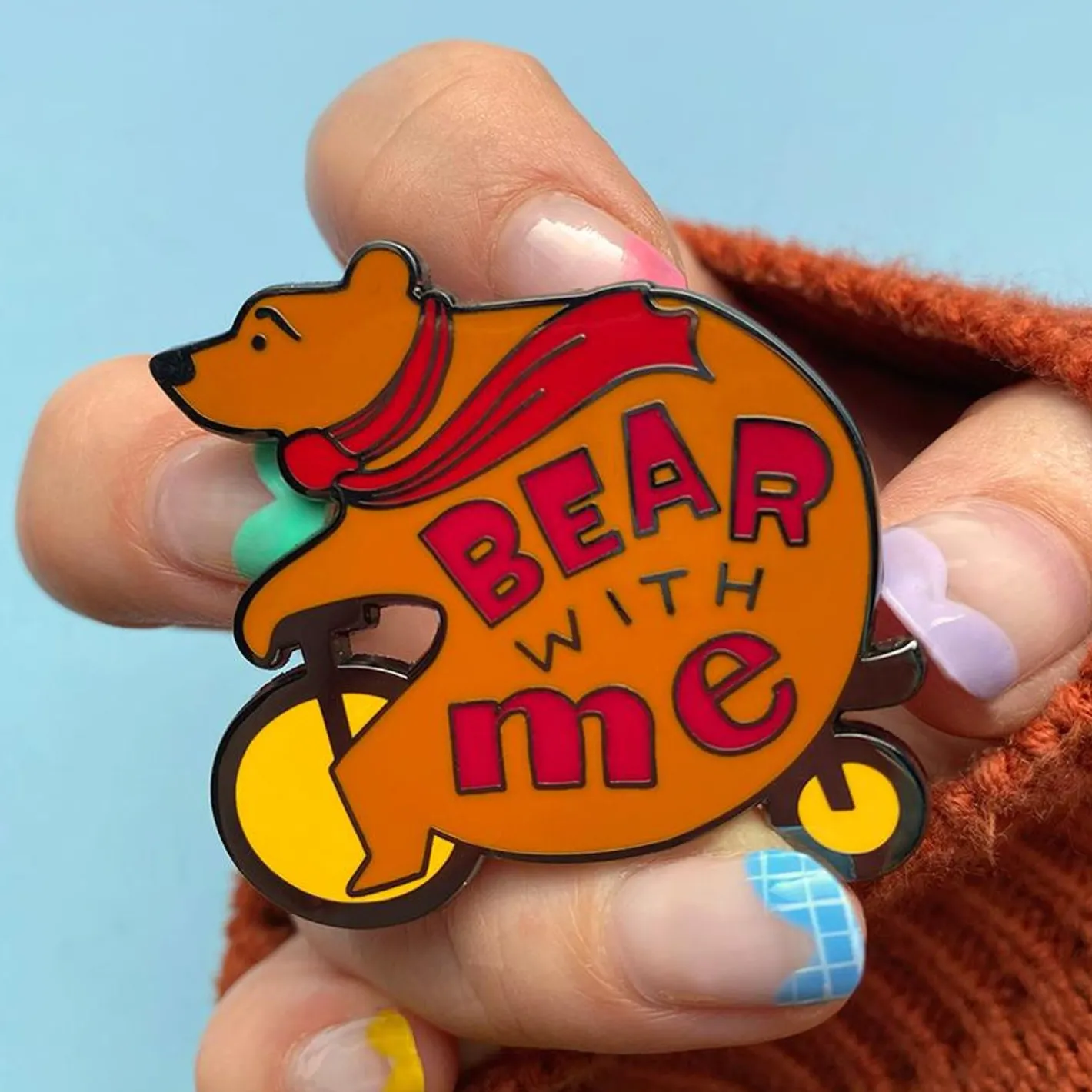Erstwilder Bear With Me Enamel Pin^ Enamel Pins