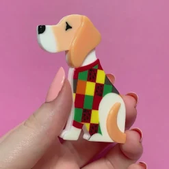 Erstwilder Beatrice Beagle Brooch^ Brooches