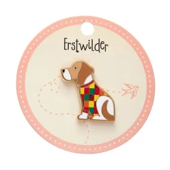 Erstwilder Beatrice Beagle Enamel Pin^ Enamel Pins