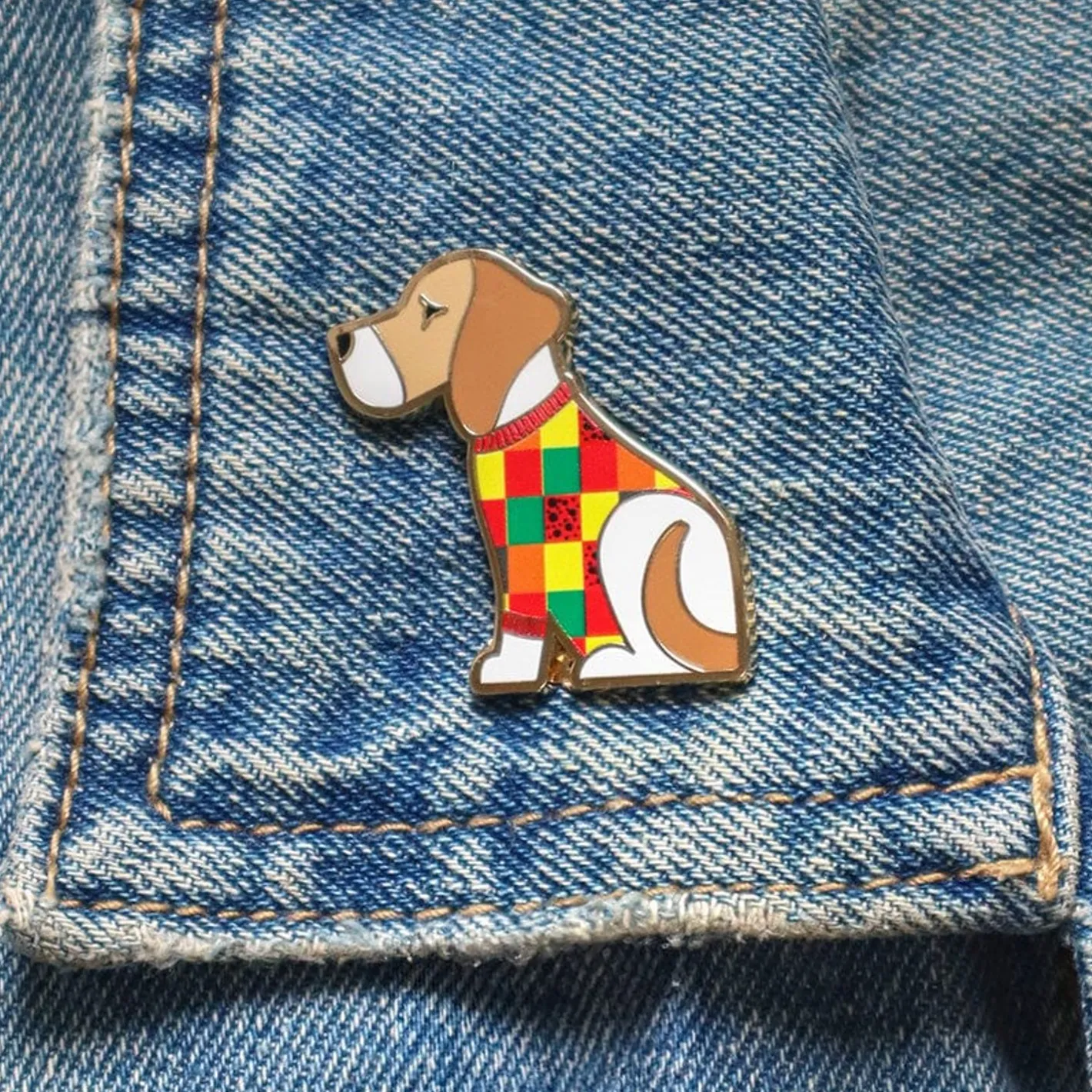 Erstwilder Beatrice Beagle Enamel Pin^ Enamel Pins