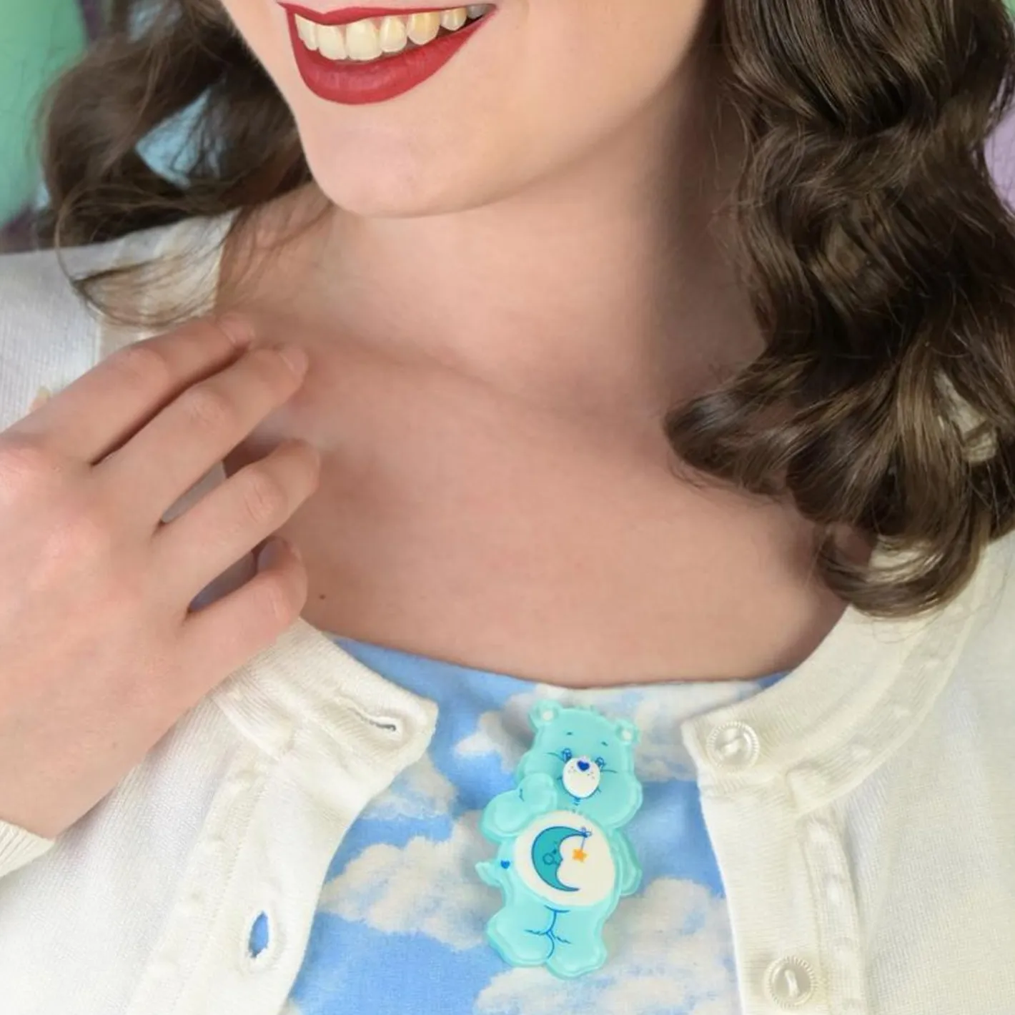 Erstwilder Bedtime Bear Brooch^ Brooches