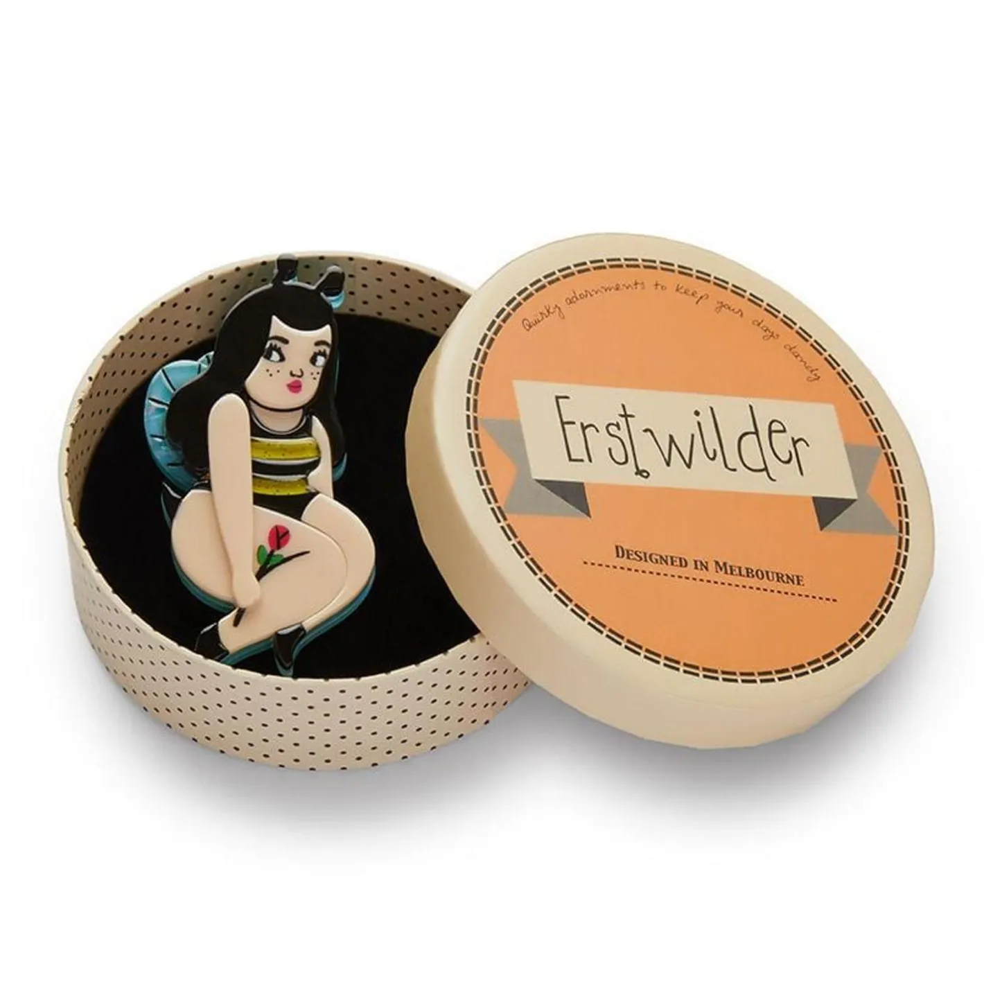 Erstwilder Bee Yourself Brooch^ Brooches