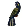 Erstwilder Bella The Black Cockatoo Brooch^ Brooches