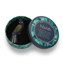 Erstwilder Bella The Black Cockatoo Brooch^ Brooches