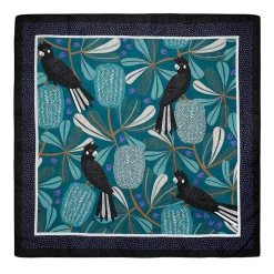 Erstwilder Bella The Black Cockatoo Square Scarf^ Scarves