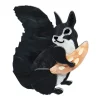 Erstwilder Bellisimo Black Squirrel Brooch^ Brooches