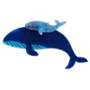 Erstwilder Benevolent Behemoths Blue Whale Brooch^ Brooches