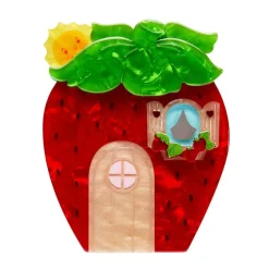 Erstwilder Berry Happy Home Brooch^ Brooches
