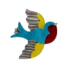 Erstwilder Betty Jo Sparrow Brooch^ Brooches