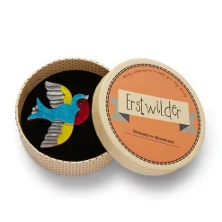 Erstwilder Betty Jo Sparrow Brooch^ Brooches