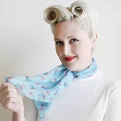 Erstwilder Betty Jo Sparrow Head Scarf^ Scarves