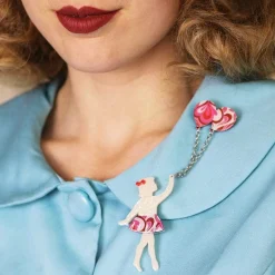 Erstwilder Bev And The Flying Balloon Brooch^ Brooches