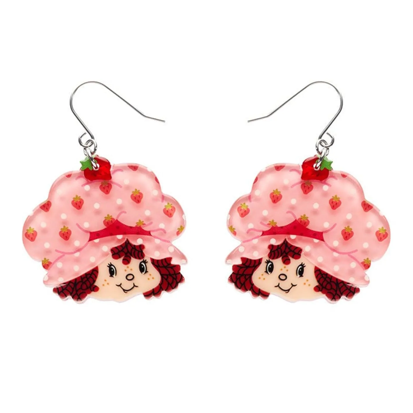 Erstwilder Big Adorable Strawberry Smile Drop Earrings^ Earrings