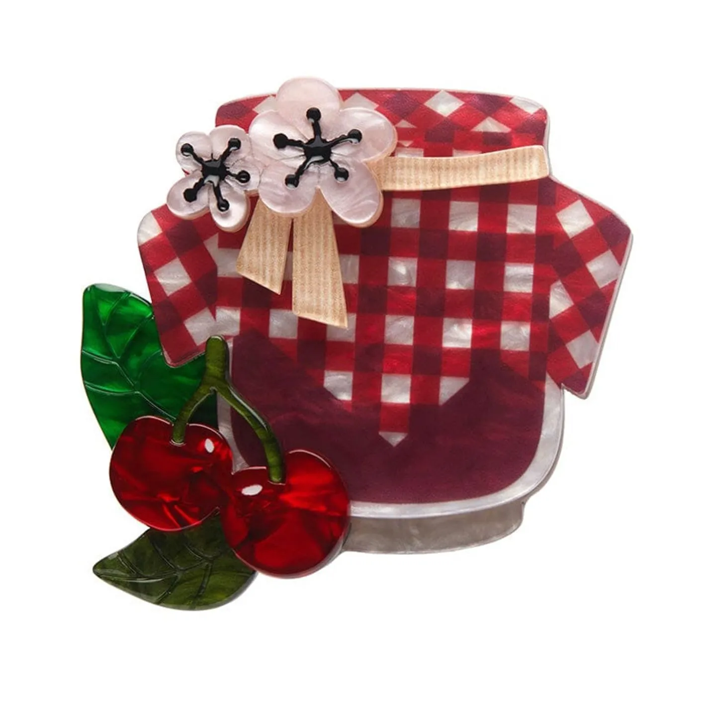 Erstwilder Black Cherry Bounce Brooch^ Brooches