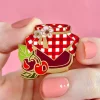 Erstwilder Black Cherry Bounce Enamel Pin^ Enamel Pins