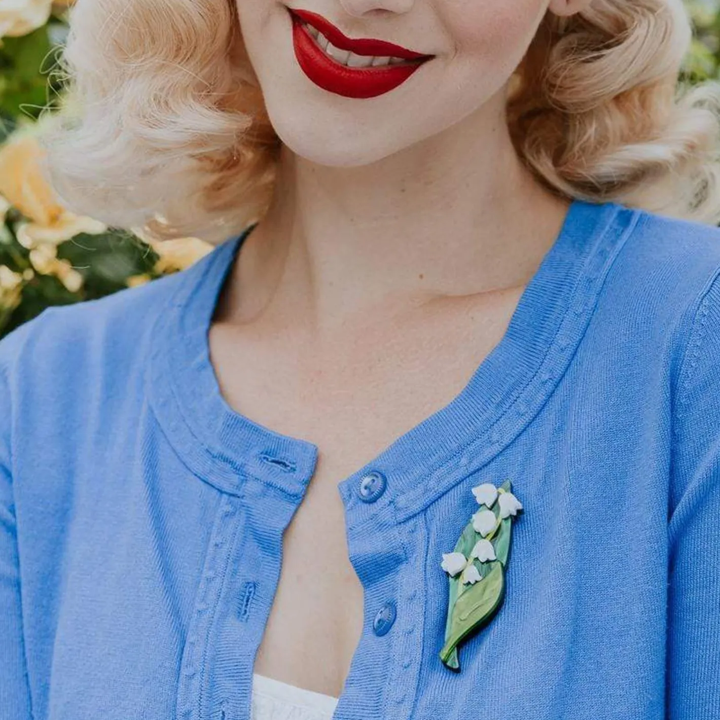 Erstwilder Blooming Bells Brooch^ Brooches