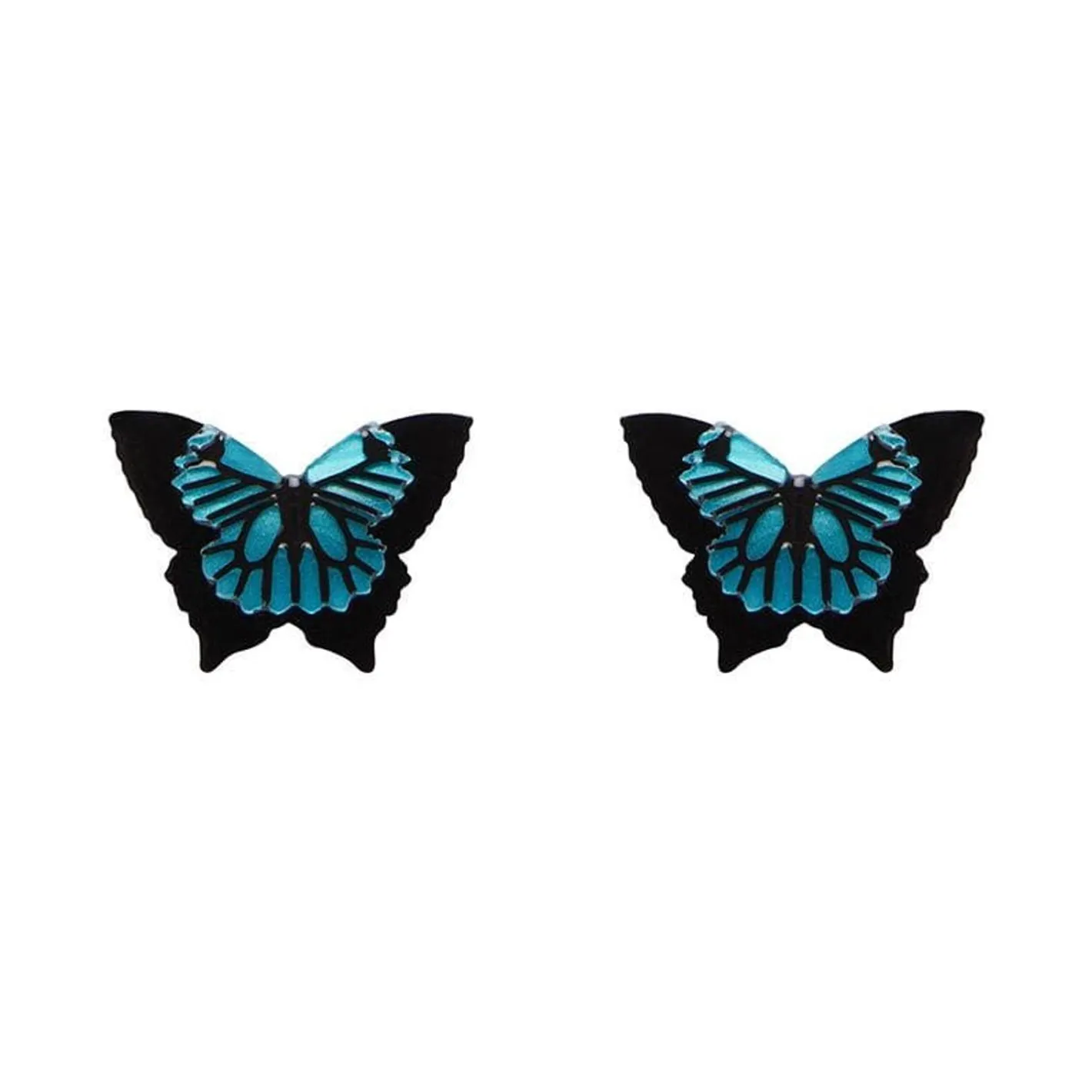 Erstwilder Blue Emperor Earrings^ Earrings