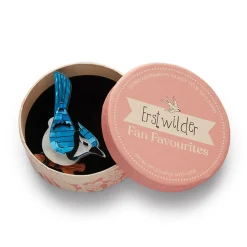 Erstwilder Blue Jay Way Brooch^ Brooches