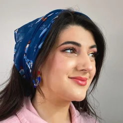 Erstwilder Blue Jay Way Head Scarf Navy^ Scarves