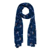 Erstwilder Blue Jay Way Neck Scarf Navy^ Scarves
