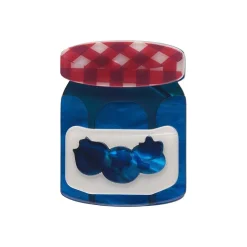 Erstwilder Blueberry Precious Preserve Mini Brooch^ Brooches