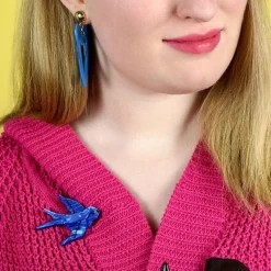 Erstwilder Bluebird Of Happiness Brooch^ Brooches