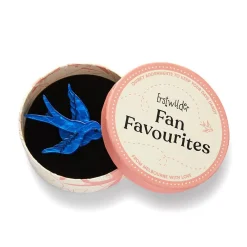 Erstwilder Bluebird Of Happiness Brooch^ Brooches
