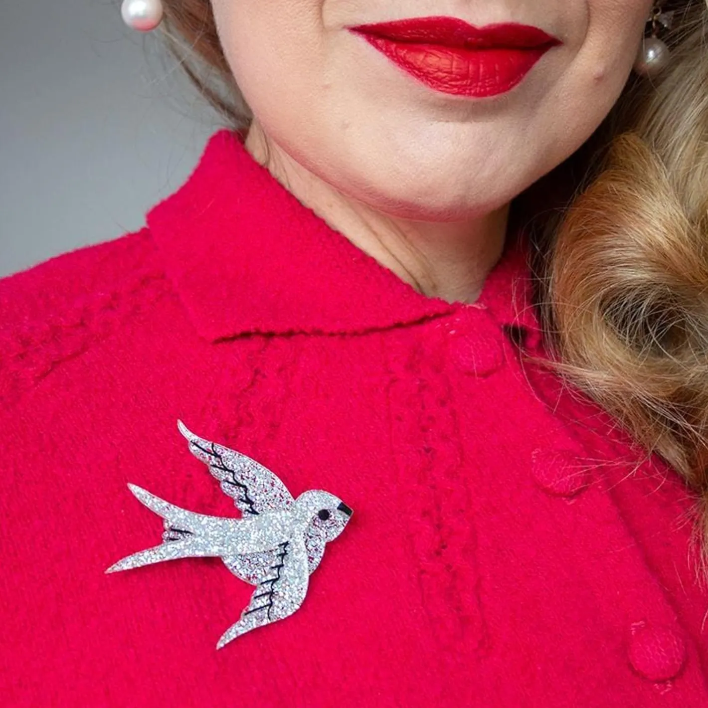 Erstwilder Bluebird Of Happiness Brooch^ Brooches