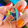 Erstwilder Bluebird Of Happiness For All Enamel Pin^ Enamel Pins