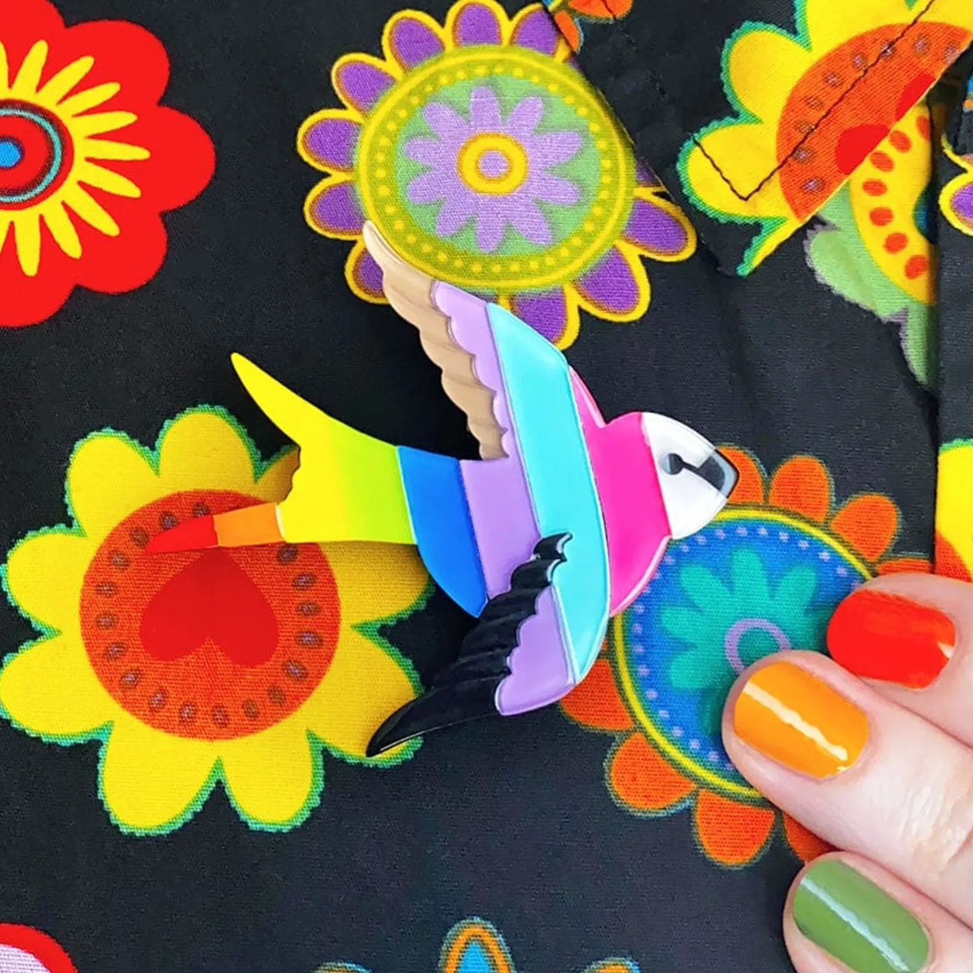 Erstwilder Bluebird Of Happiness For All Brooch^ Brooches