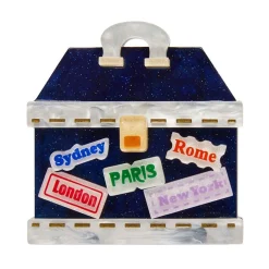Erstwilder Bon Voyage Brooch^ Brooches