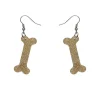 Erstwilder Bones Glitter Resin Drop Earrings - Gold^ Essential Earrings